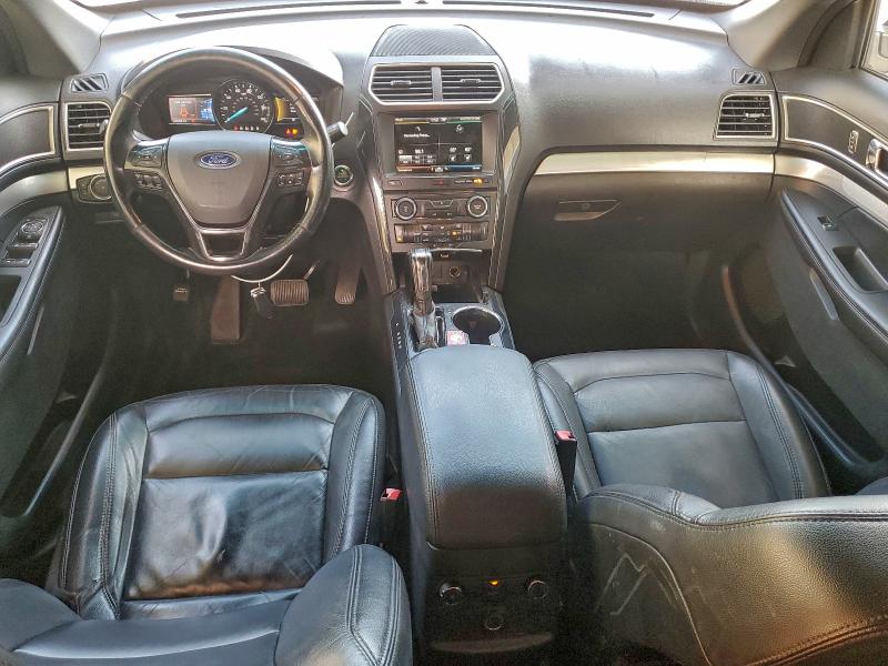 1FM5K8DH3GGC21121 - 2016 FORD EXPLORER XLT BLACK photo 8