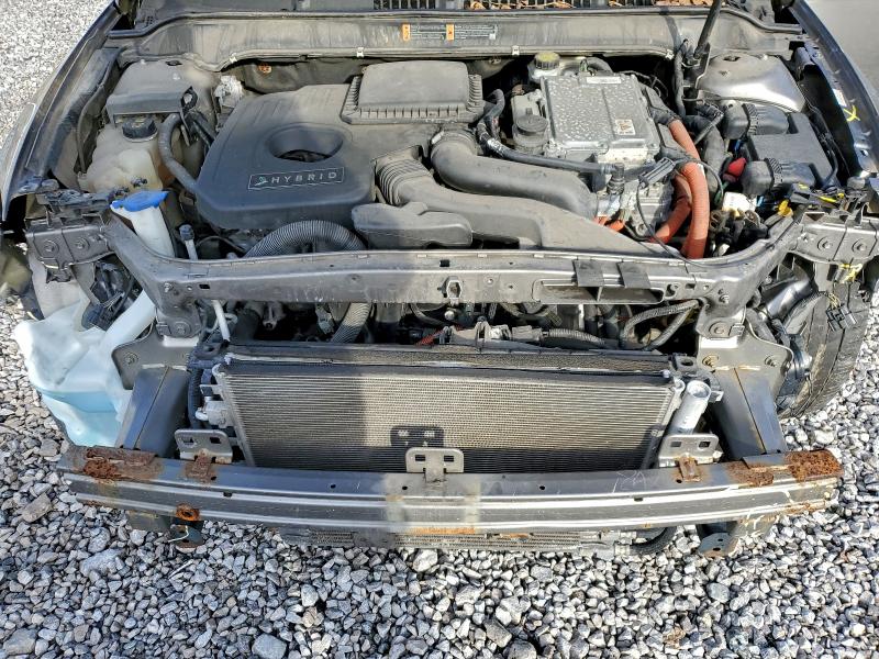 3LN6L2LU5GR624572 - 2016 LINCOLN MKZ HYBRID GRAY photo 11