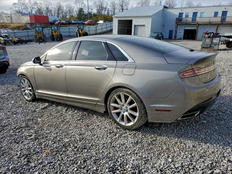 3LN6L2LU5GR624572 - 2016 LINCOLN MKZ HYBRID GRAY photo 2