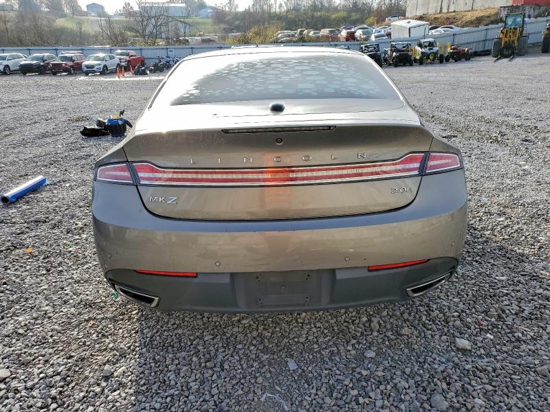 3LN6L2LU5GR624572 - 2016 LINCOLN MKZ HYBRID GRAY photo 6