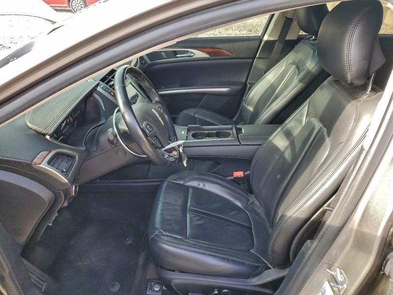 3LN6L2LU5GR624572 - 2016 LINCOLN MKZ HYBRID GRAY photo 7