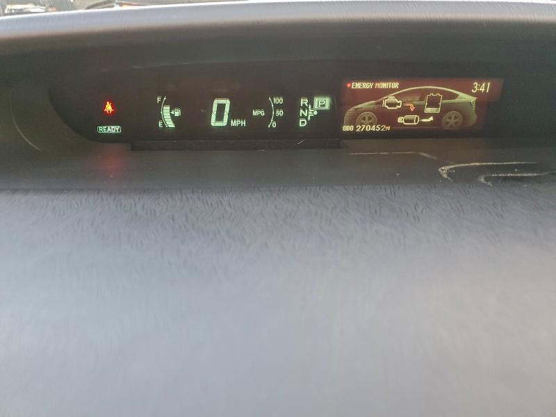 JTDKN3DU8D0338681 - 2013 TOYOTA PRIUS BLUE photo 9