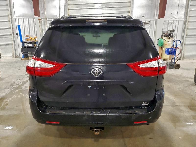 5TDJZ3DC2HS162155 - 2017 TOYOTA SIENNA LE 黑色 照片 6