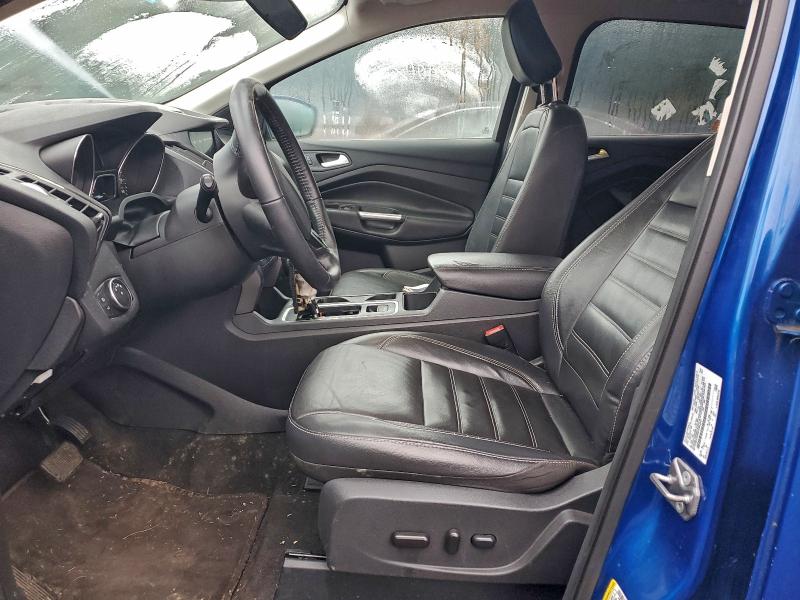 1FMCU9HD5JUB44937 - 2018 FORD ESCAPE SEL Bleu photo 7