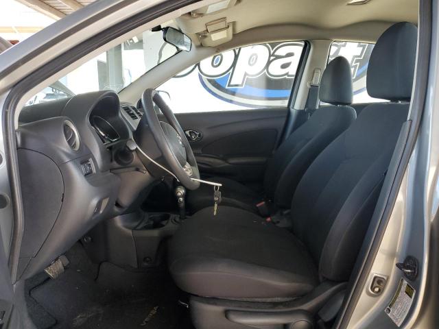 3N1CN7AP6DL848379 - 2013 NISSAN VERSA S GRAY photo 7