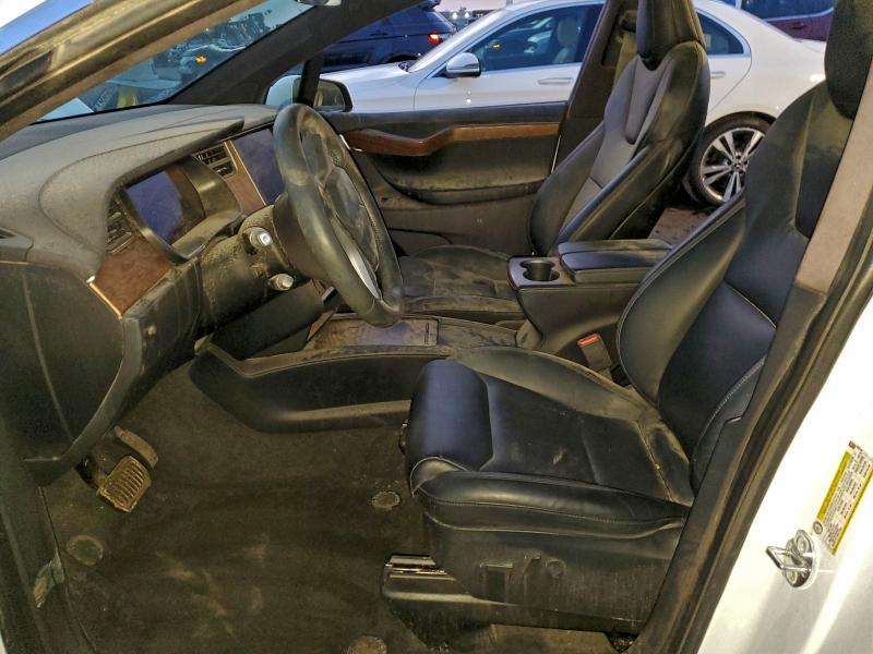 5YJXCAE29LF232740 - 2020 TESLA MODEL X 白色 照片 7