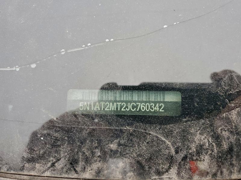 5N1AT2MT2JC760342 - 2018 NISSAN ROGUE S 灰色 照片 13