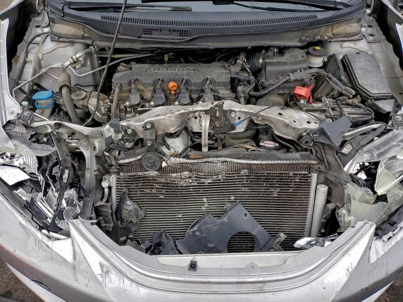 19XFB2F8XFE044665 - 2015 HONDA CIVIC EX SILVER photo 11