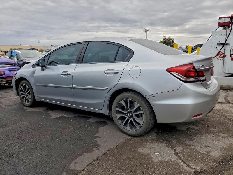 19XFB2F8XFE044665 - 2015 HONDA CIVIC EX SILVER photo 2