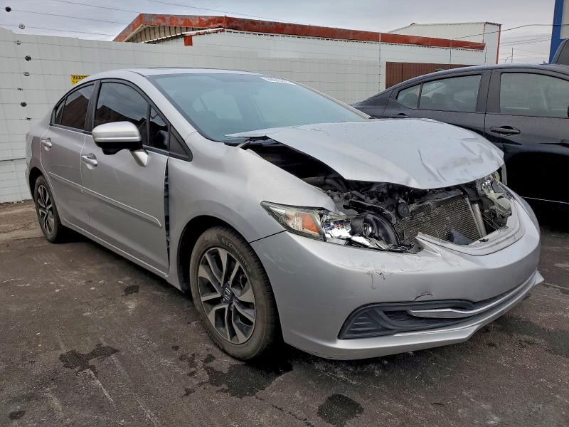 19XFB2F8XFE044665 - 2015 HONDA CIVIC EX SILVER photo 4