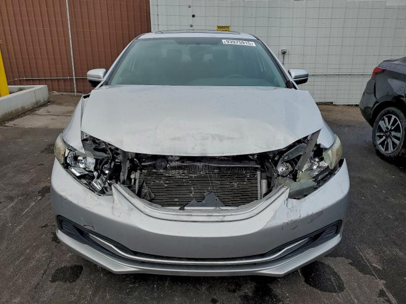 19XFB2F8XFE044665 - 2015 HONDA CIVIC EX SILVER photo 5