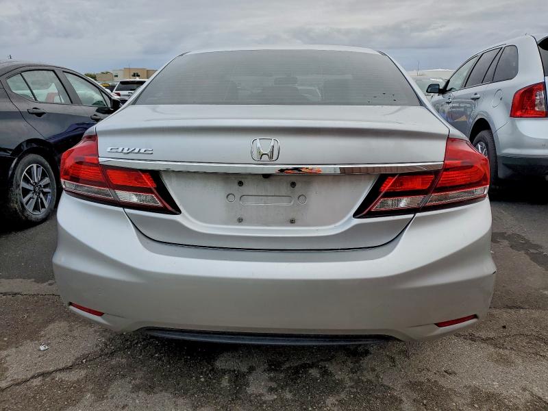 19XFB2F8XFE044665 - 2015 HONDA CIVIC EX SILVER photo 6