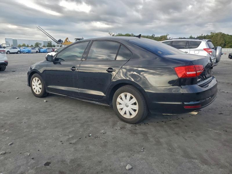 3VW2K7AJ0FM316259 - 2015 VOLKSWAGEN JETTA BASE BLACK photo 2