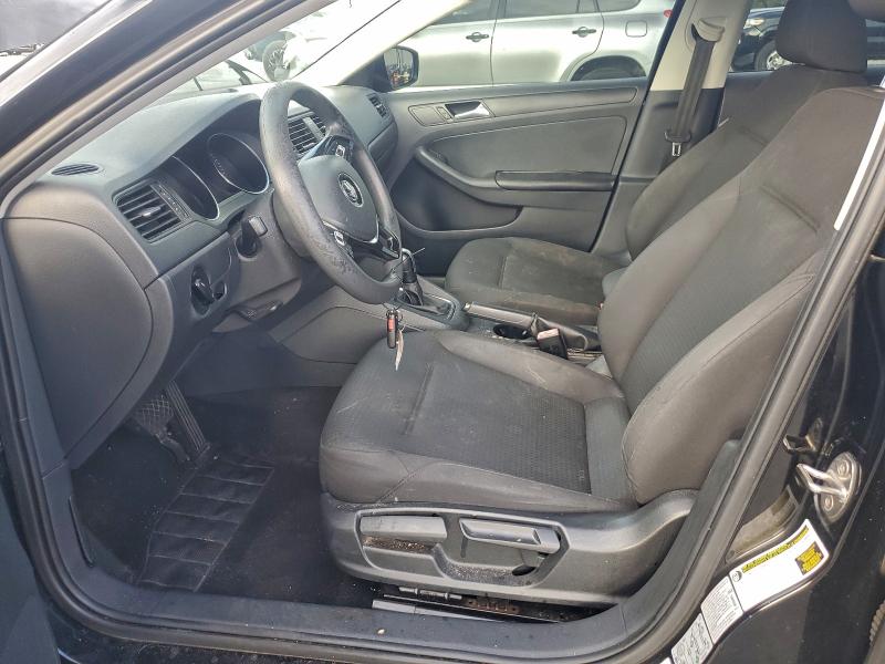 3VW2K7AJ0FM316259 - 2015 VOLKSWAGEN JETTA BASE BLACK photo 7