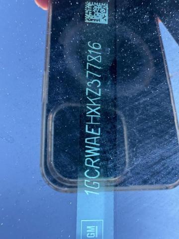 1GCRWAEHXKZ377816 - 2019 CHEVROLET SILVERADO C1500 WHITE photo 10