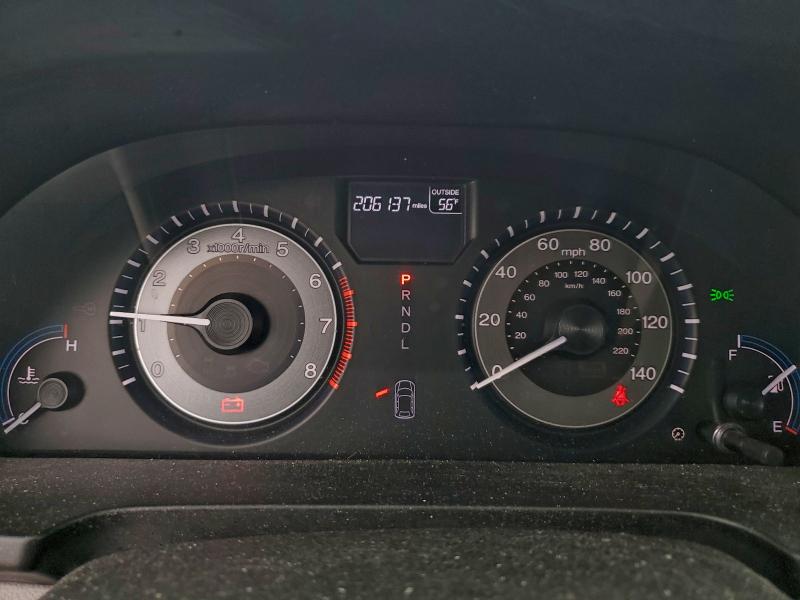 5FNRL5H6XDB043238 - 2013 HONDA ODYSSEY EXL Argent photo 9