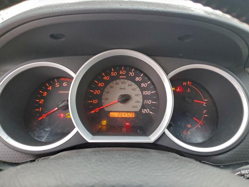 5TEUU42N37Z366941 - 2007 TOYOTA TACOMA ACCESS CAB ვერცხლისფერი ფოტო 9