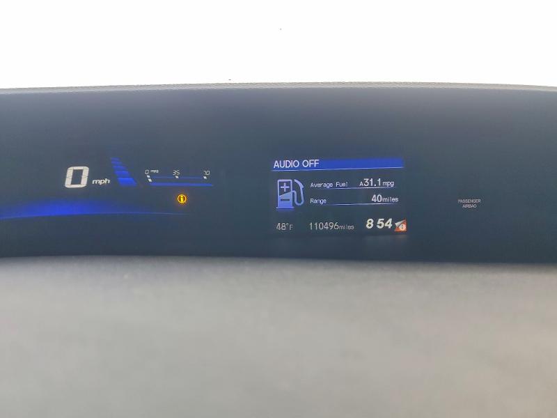 2HGFB2F59DH567846 - 2013 HONDA CIVIC LX Մոխրագույն լուսանկար 9