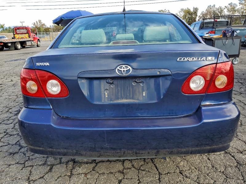 JTDBR32E560092594 - 2006 TOYOTA COROLLA CE BLUE photo 6