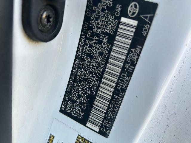 JTKDE177450012972 - 2005 TOYOTA SCION TC Blanc photo 10