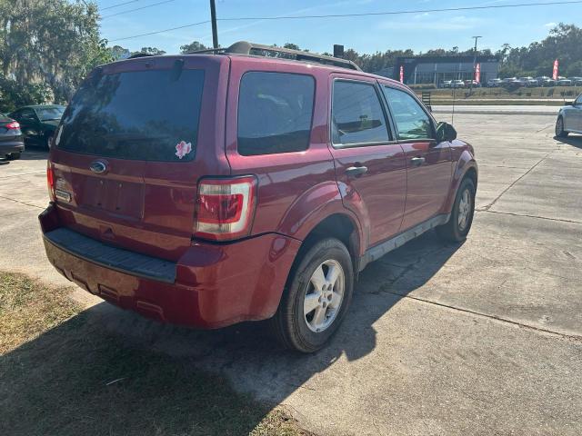 1FMCU9D78AKC90793 - 2010 FORD ESCAPE XLT 红色 照片 4