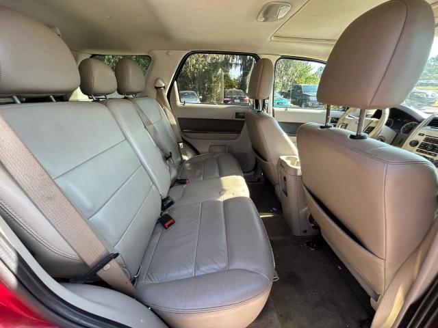 1FMCU9D78AKC90793 - 2010 FORD ESCAPE XLT 红色 照片 6