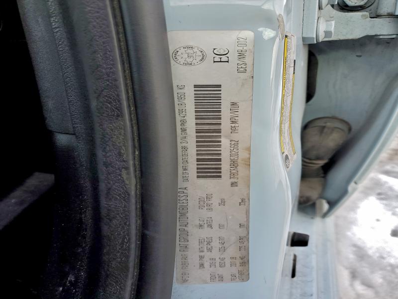 ZFBCFABH1EZ025662 - 2014 FIAT 500L EASY BLUE photo 12