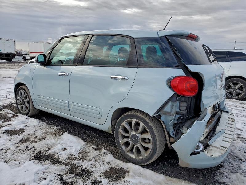 ZFBCFABH1EZ025662 - 2014 FIAT 500L EASY BLUE photo 2