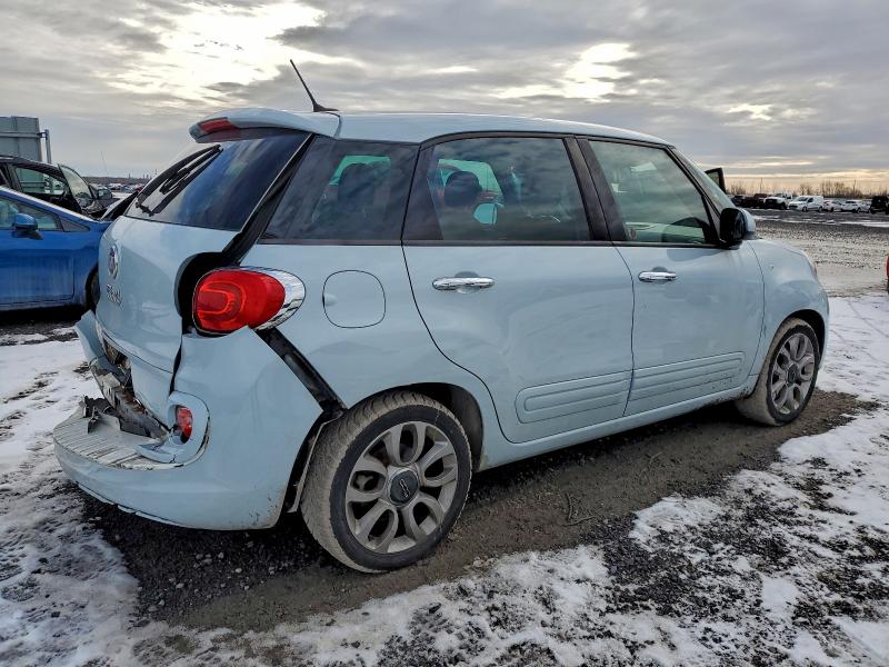 ZFBCFABH1EZ025662 - 2014 FIAT 500L EASY BLUE photo 3