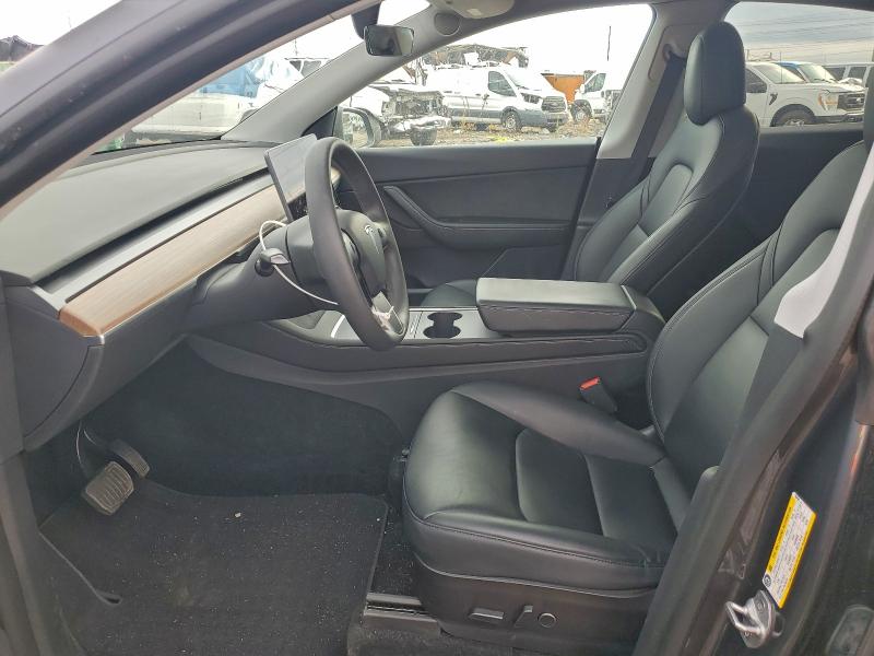 5YJYGDEE9MF260446 - 2021 TESLA MODEL Y GRAY photo 7