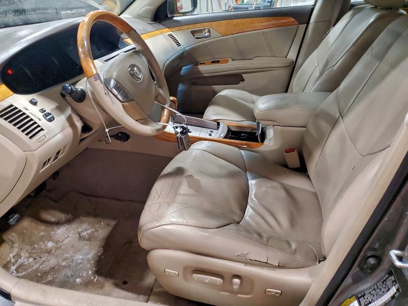 4T1BK36B26U129027 - 2006 TOYOTA AVALON XL GRAY photo 7