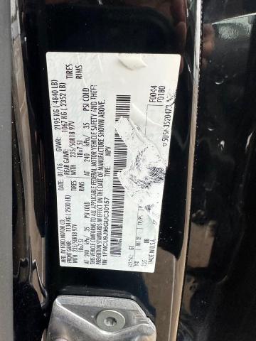 1FMCU9J96GUC30157 - 2016 FORD ESCAPE TITANIUM 黑色 照片 10