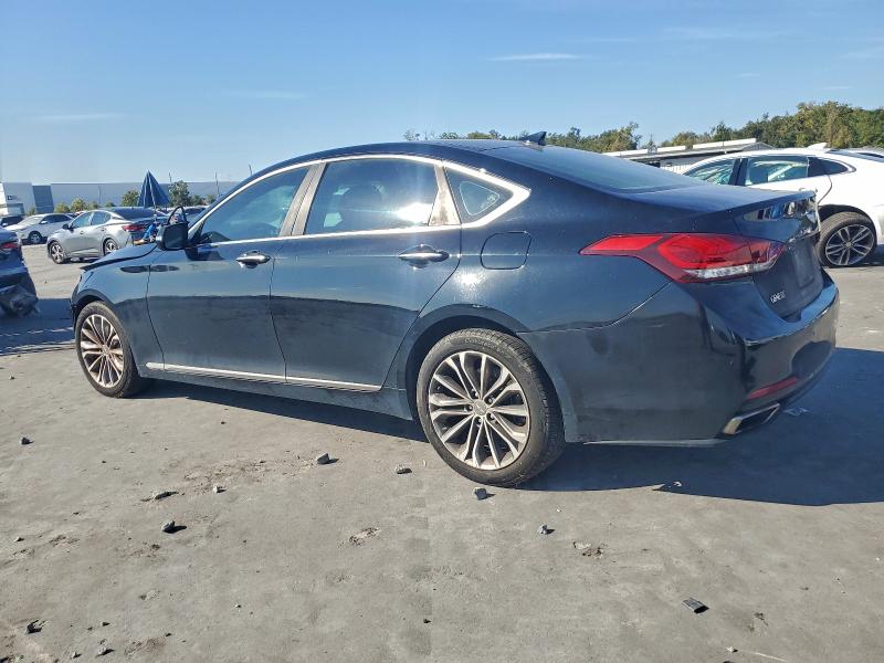 KMHGN4JE5FU015401 - 2015 HYUNDAI GENESIS 3.8L Schwarz Foto 2