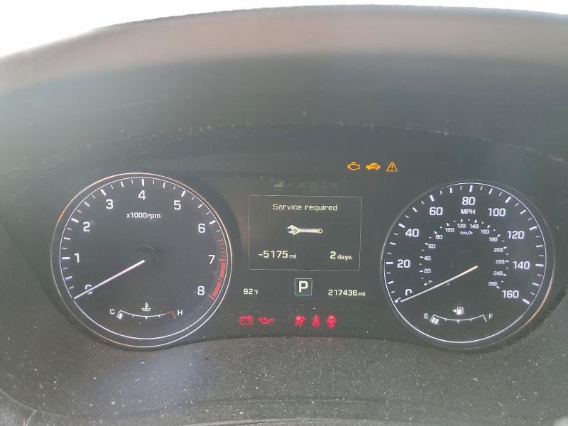 KMHGN4JE5FU015401 - 2015 HYUNDAI GENESIS 3.8L Schwarz Foto 9