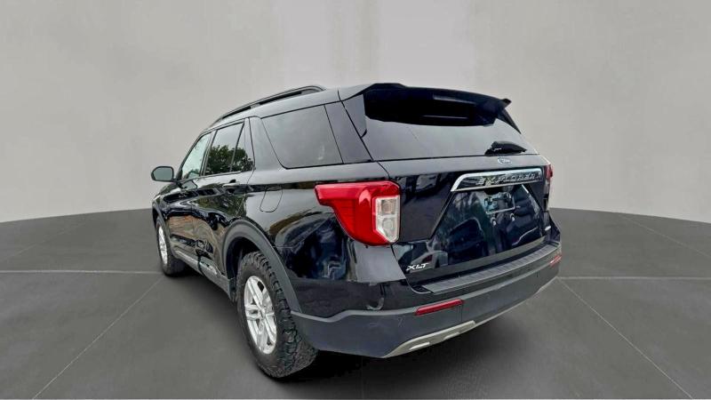 1FMSK8DH4NGA82309 - 2022 FORD EXPLORER XLT BLACK photo 3