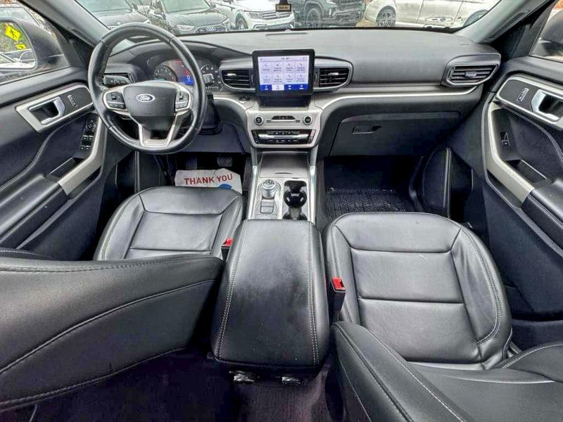 1FMSK8DH4NGA82309 - 2022 FORD EXPLORER XLT BLACK photo 9