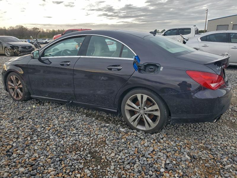 WDDSJ4EB6GN356334 - 2016 MERCEDES-BENZ CLA 250 PURPLE photo 2