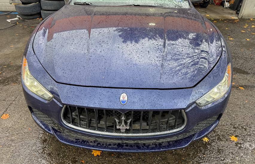 ZAM57RSA7G1168911 - 2016 MASERATI GHIBLI S ლურჯი ფოტო 11