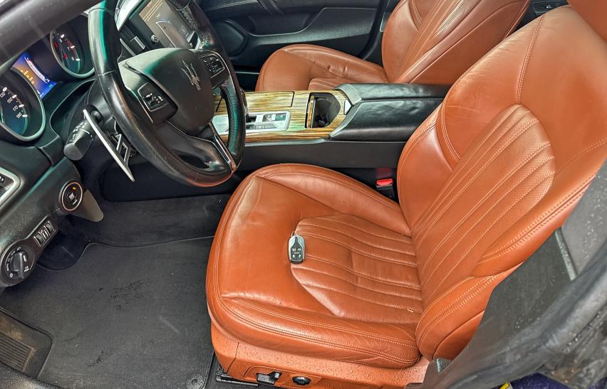 ZAM57RSA7G1168911 - 2016 MASERATI GHIBLI S ლურჯი ფოტო 13