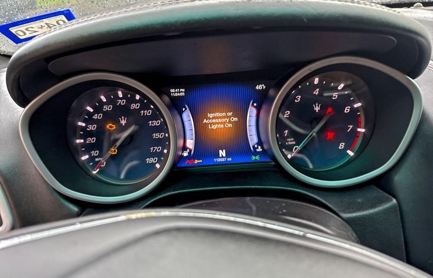 ZAM57RSA7G1168911 - 2016 MASERATI GHIBLI S ლურჯი ფოტო 8