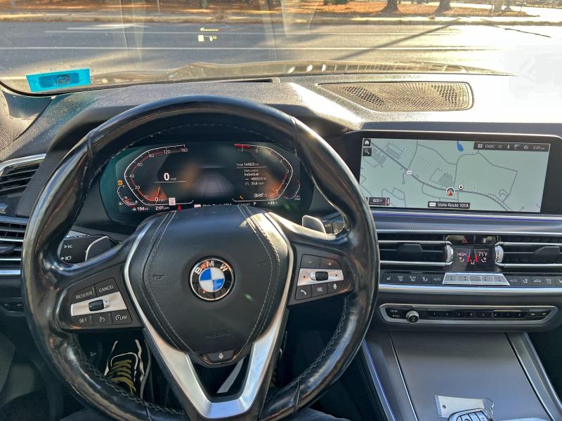 5UXCR6C51KLK85529 - 2019 BMW X5 XDRIVE40I BLACK photo 7