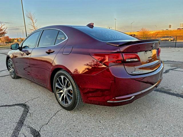 19UUB1F53FA004164 - 2015 ACURA TLX TECH MAROON photo 3