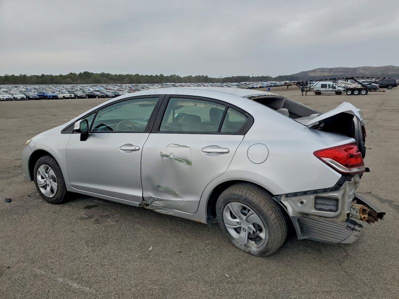 19XFB2F51DE294458 - 2013 HONDA CIVIC LX 银色 照片 2