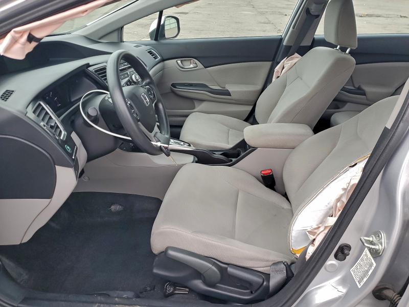 19XFB2F51DE294458 - 2013 HONDA CIVIC LX 银色 照片 7