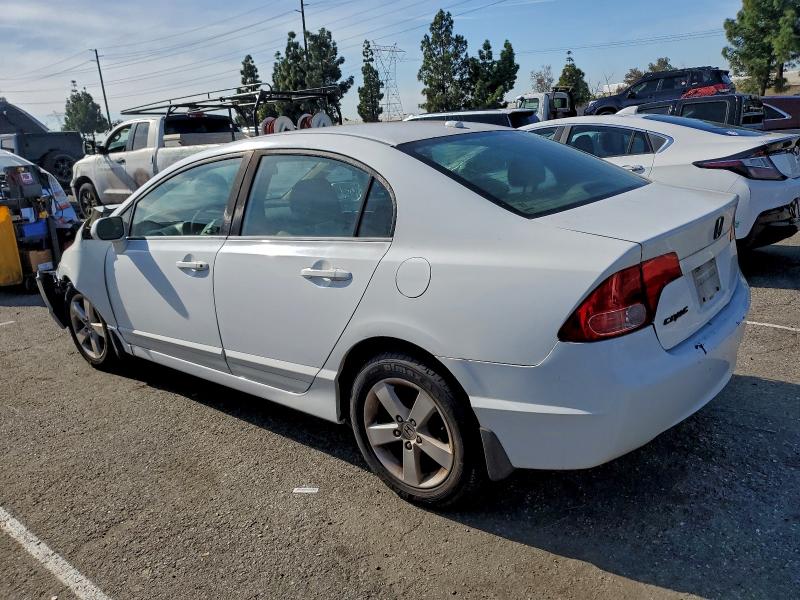 2HGFA16887H303089 - 2007 HONDA CIVIC EX WHITE photo 2