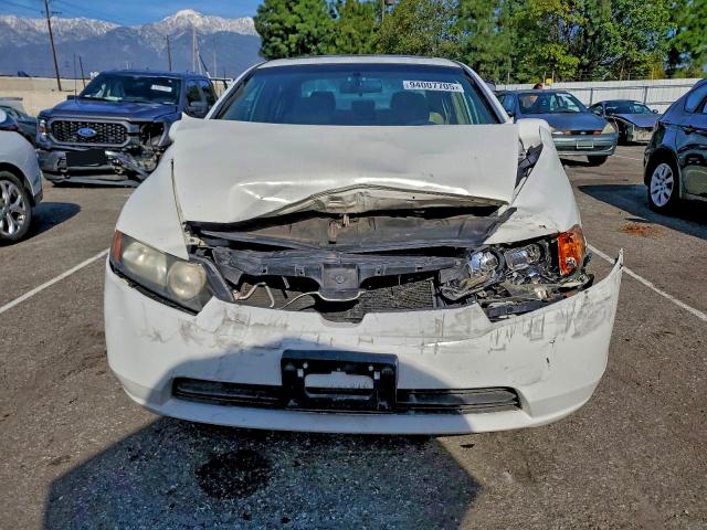 2HGFA16887H303089 - 2007 HONDA CIVIC EX WHITE photo 5