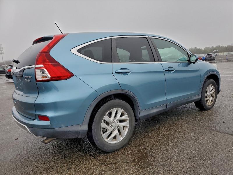 2HKRM4H5XFH619445 - 2015 HONDA CR-V EX ლურჯი ფოტო 3