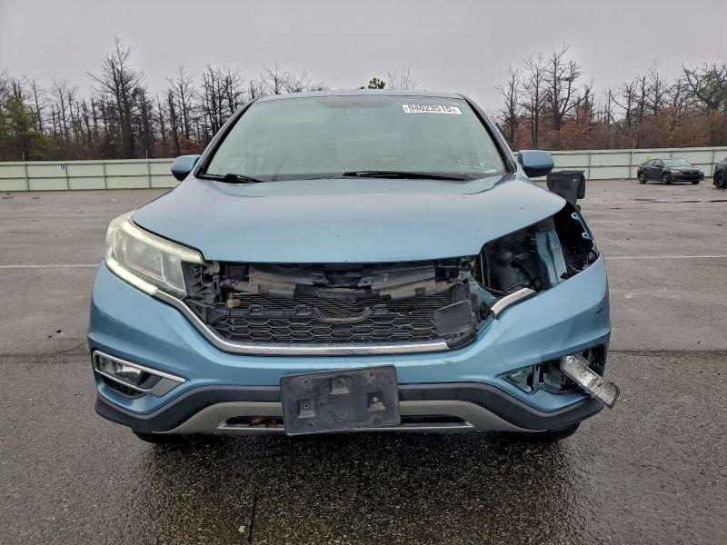 2HKRM4H5XFH619445 - 2015 HONDA CR-V EX ლურჯი ფოტო 5