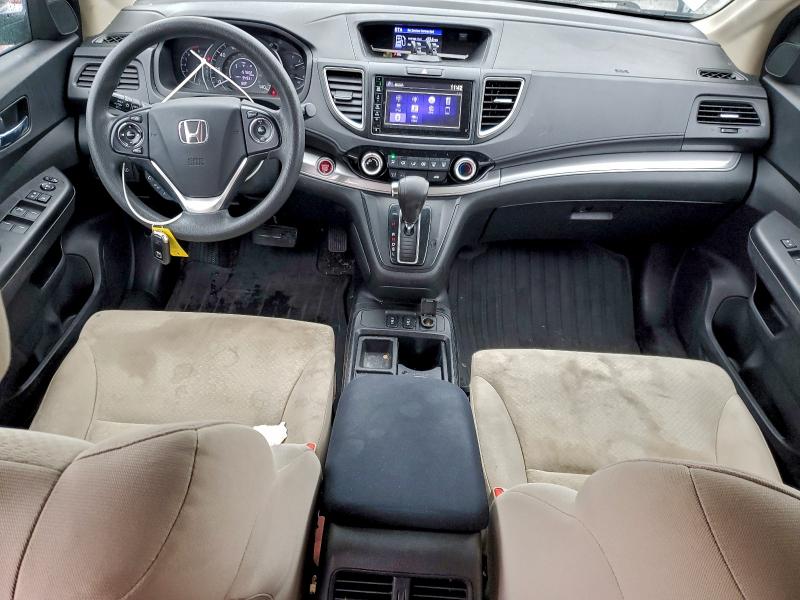 2HKRM4H5XFH619445 - 2015 HONDA CR-V EX ლურჯი ფოტო 8
