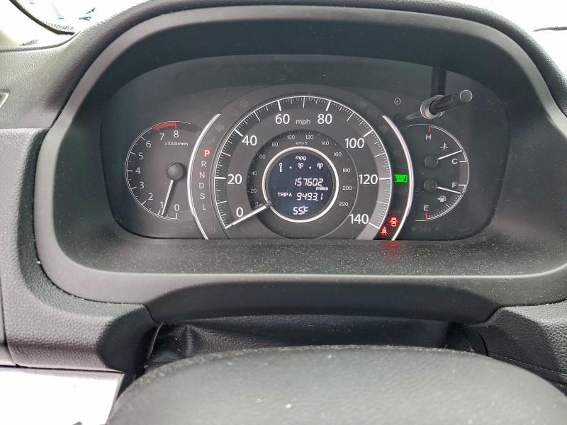 2HKRM4H5XFH619445 - 2015 HONDA CR-V EX ლურჯი ფოტო 9